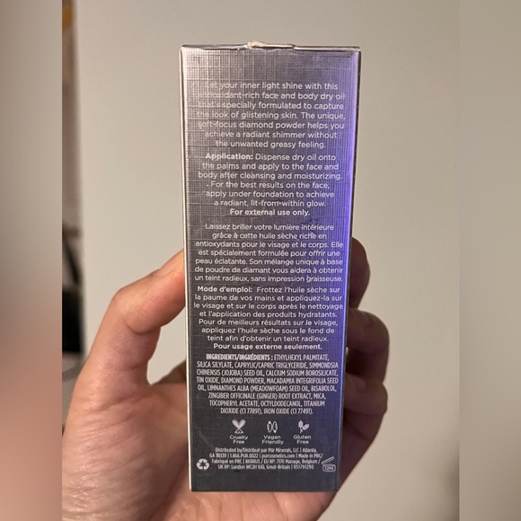 PUR crystal clear illuminating face and body oil - Picture 4 of 4
